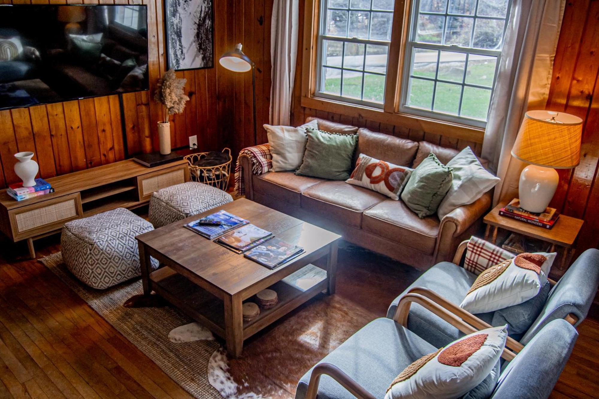 לדלו Birch House: Cozy Cabin 5 Min From Okemo מראה חיצוני תמונה