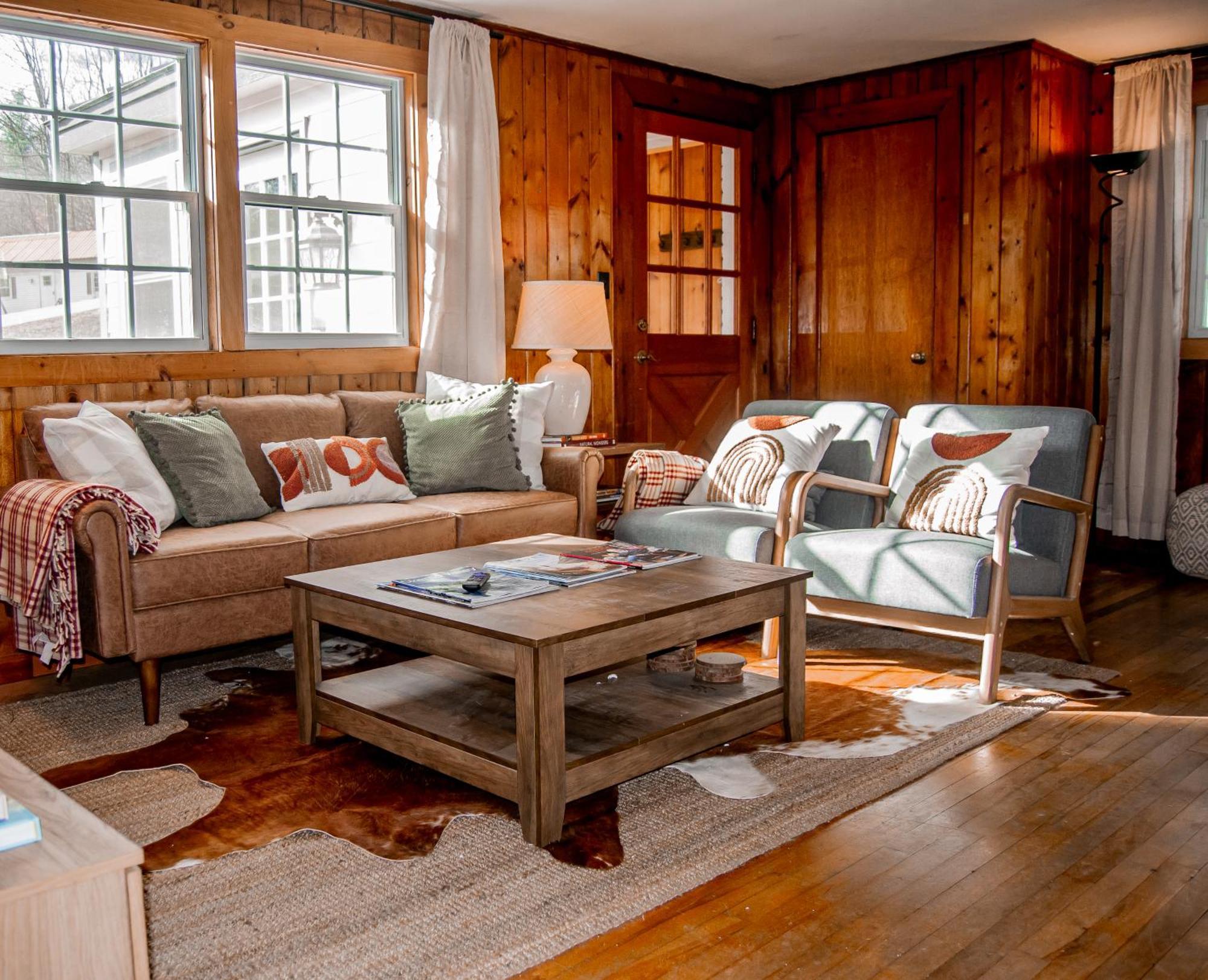 לדלו Birch House: Cozy Cabin 5 Min From Okemo מראה חיצוני תמונה